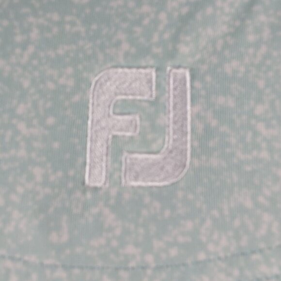 Foot Joy Mens 2XL Traditional Fit Light Green/White Paint Splatter Print Lisle - Picture 7 of 10